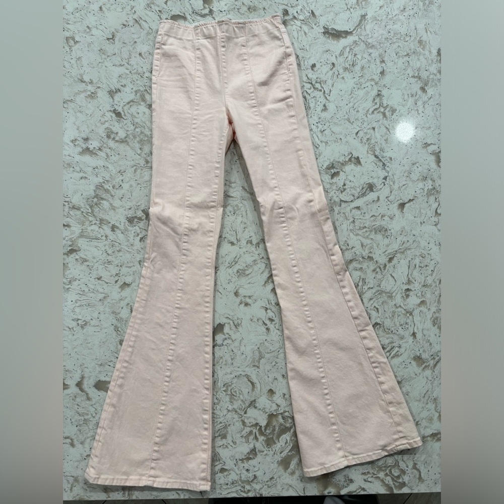 Pink Bellbottoms/ Flare - size: XS